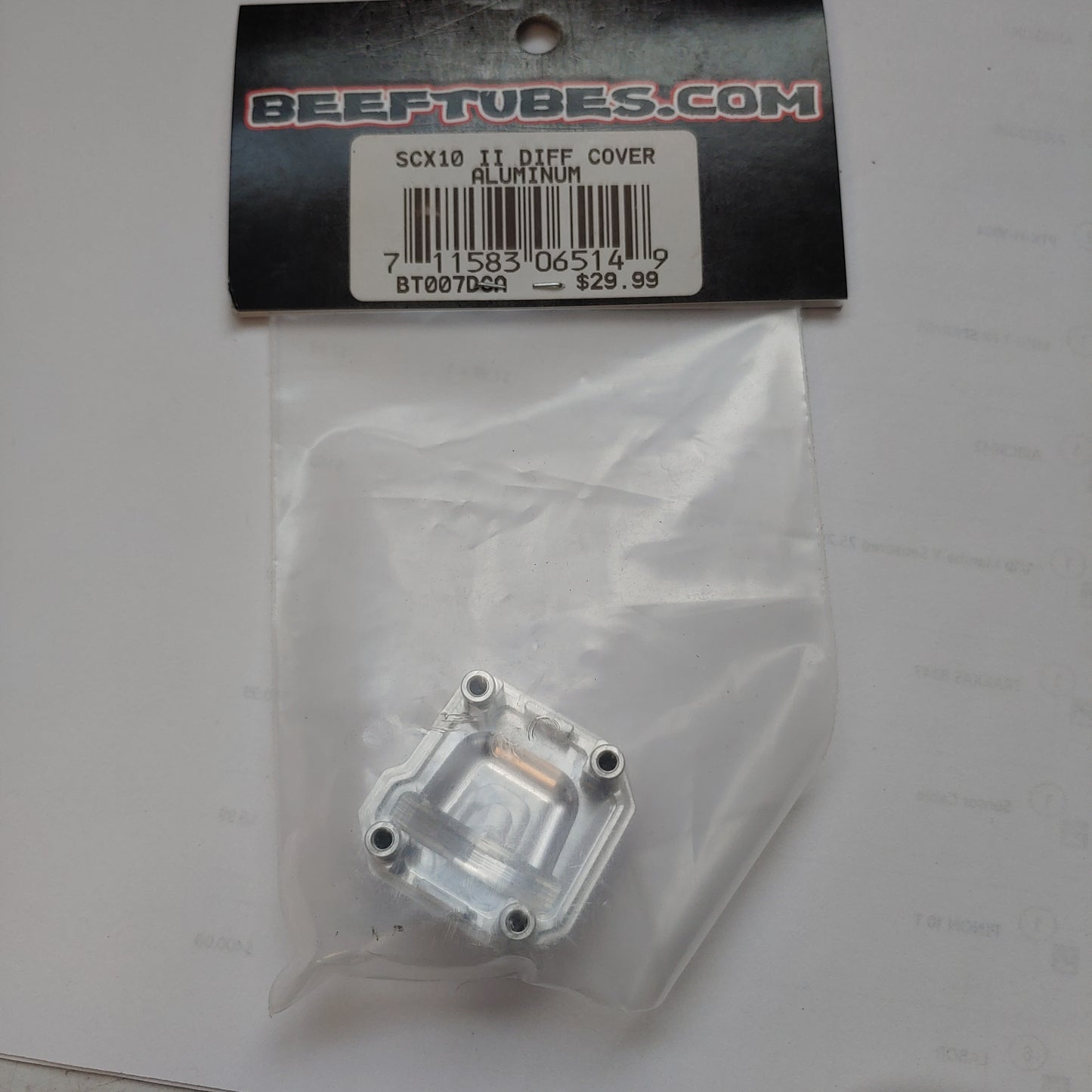 SCX 10 II diff cover AL