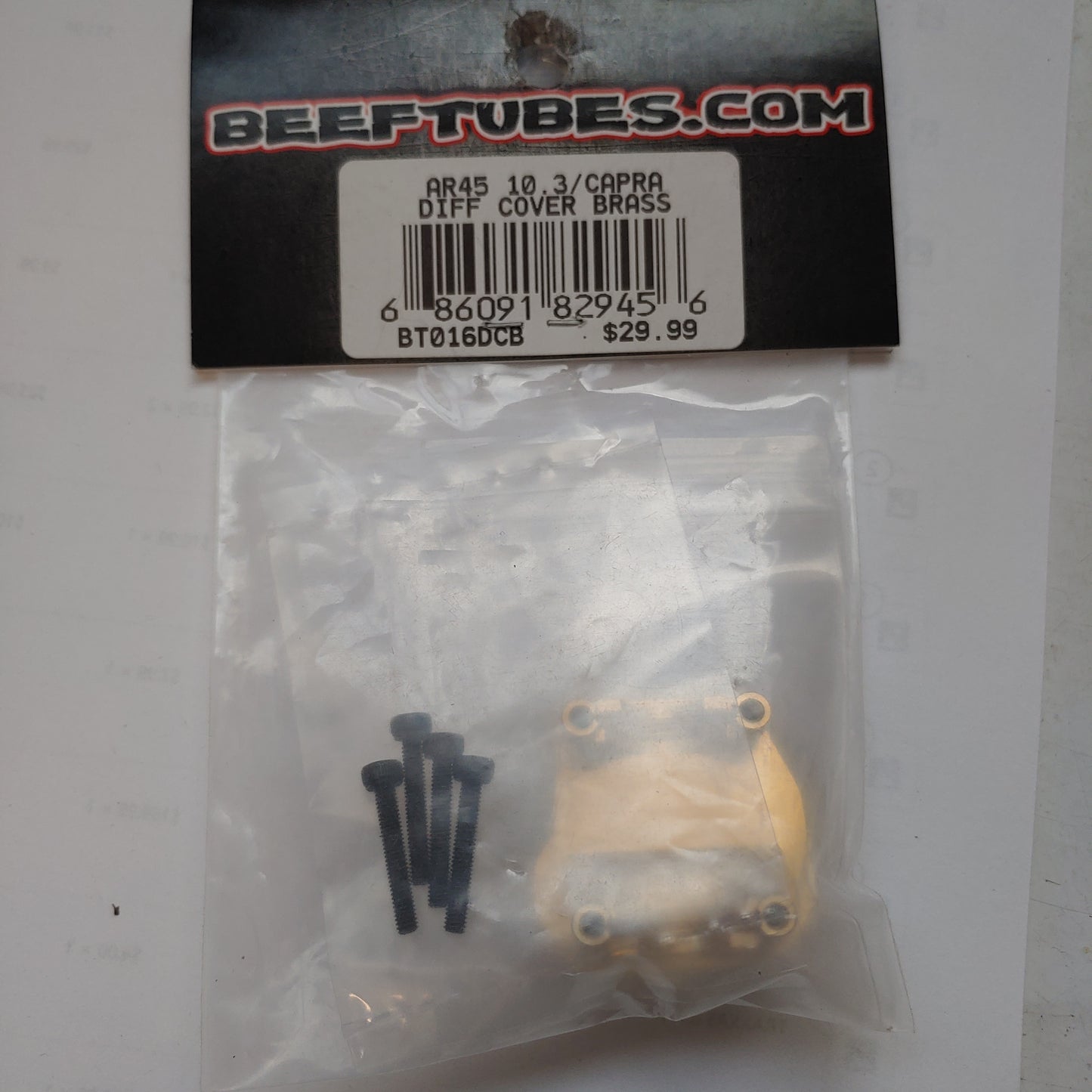 BEEF TUBES AR 45 10.3 Capra diff cover brass