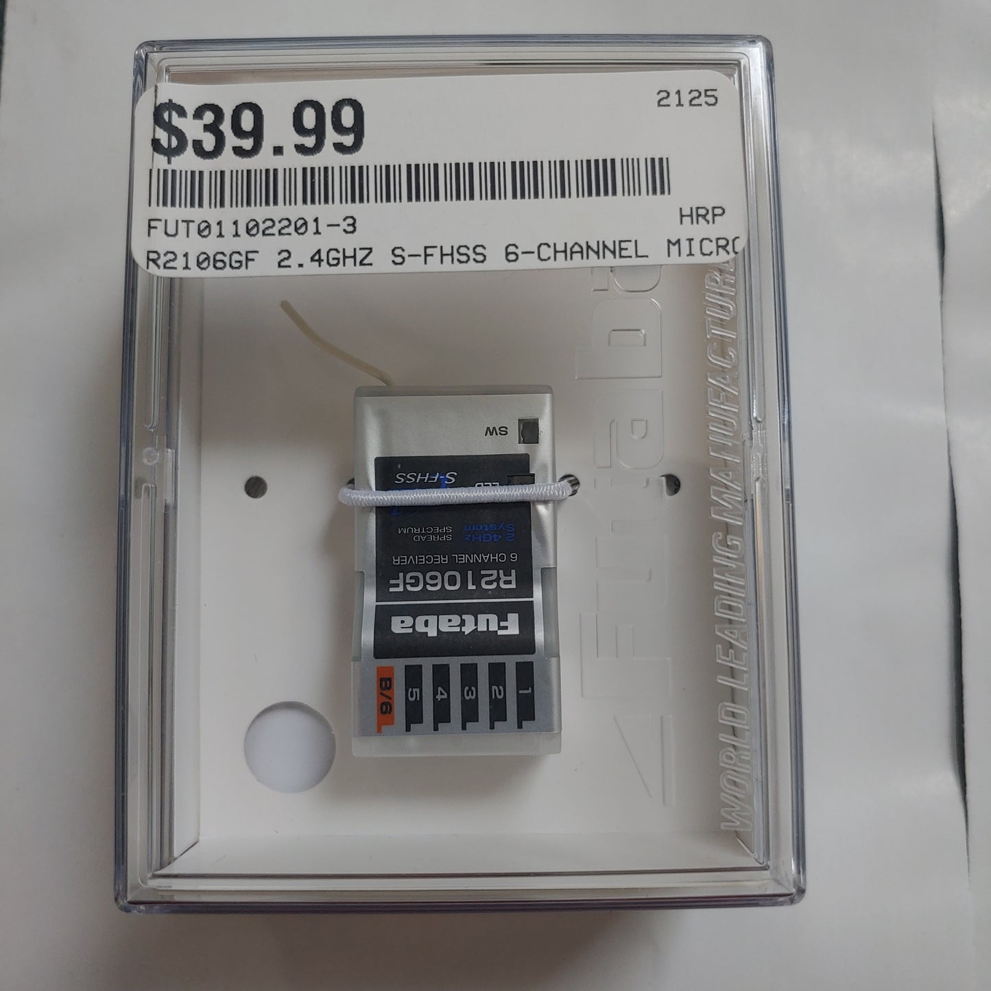Futaba 6 channel receiver R2106GF
