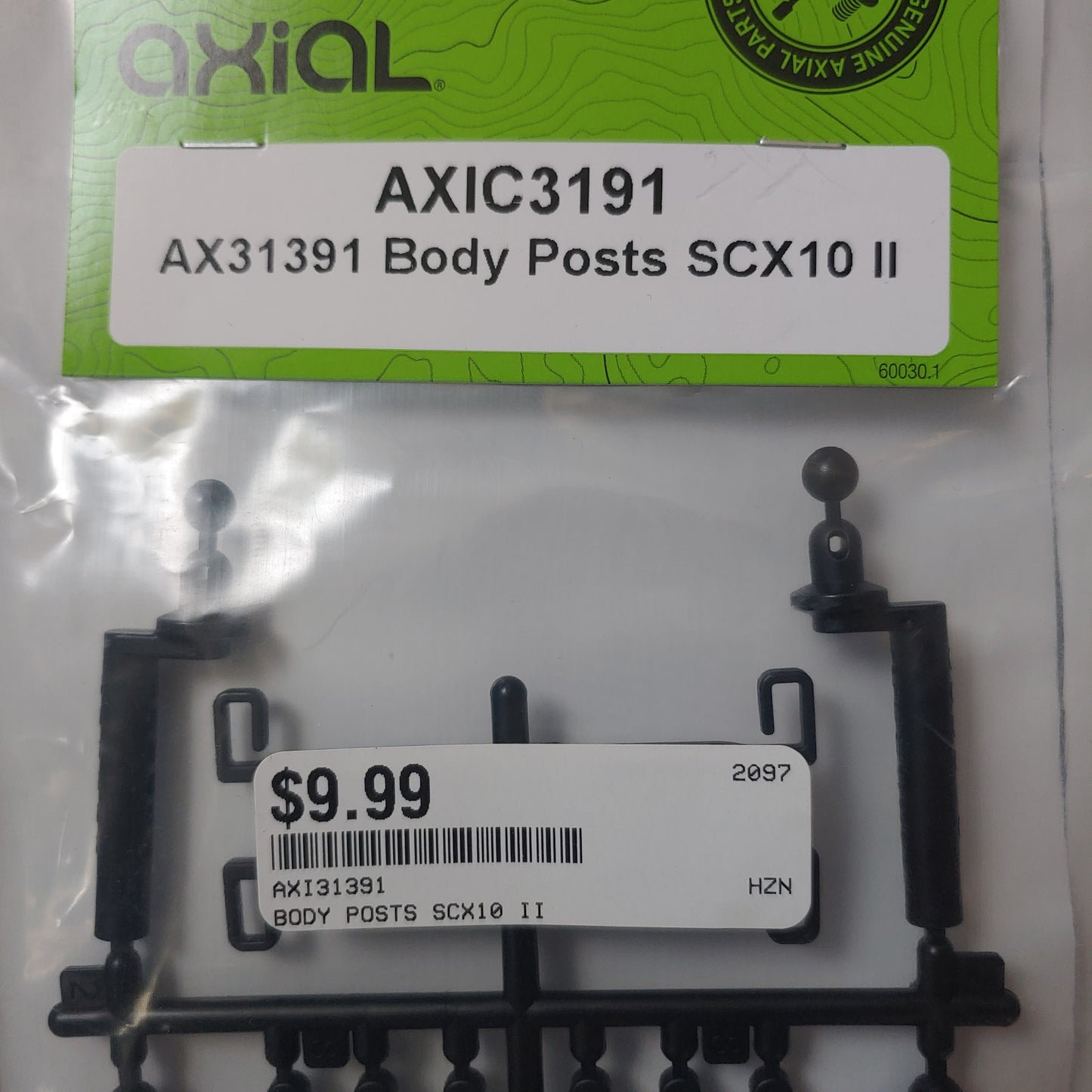 AXIAL BODY POSTS SCX10 II AXIC3191