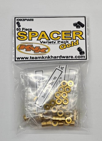 TEAM KNK Aluminum Spacer Variety Pack