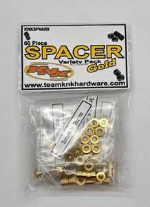 TEAM KNK Aluminum Spacer Variety Pack