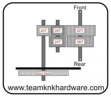 Load image into Gallery viewer, TEAM KNK Element 25% Overdrive Gears
