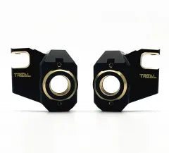 TREAL Brass Front Steering Knuckles for SCX10 III Straight Axle