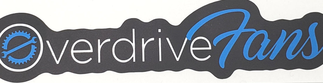 OVERDRIVE FANS STICKERS